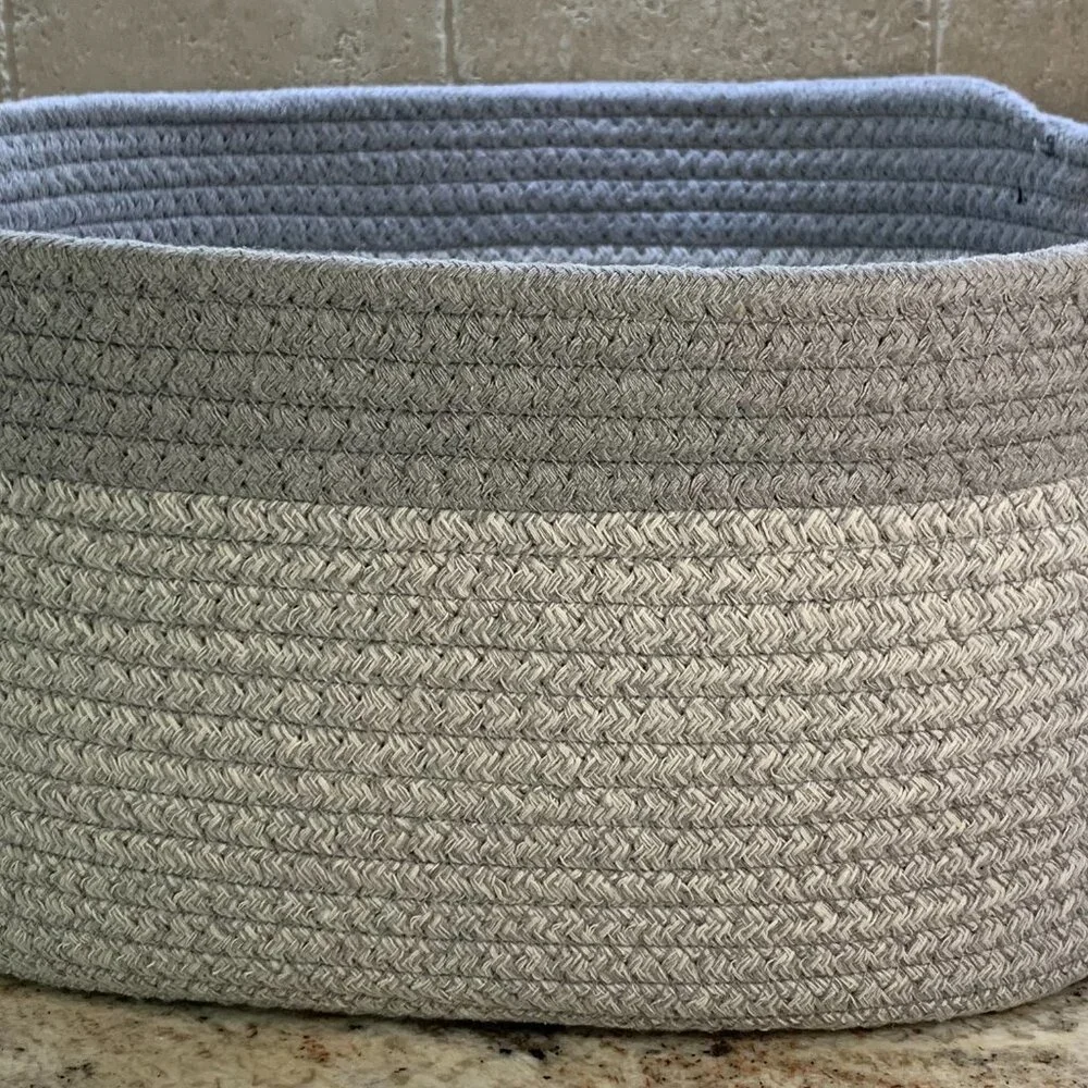 Rope Cotton Basket - NWOT